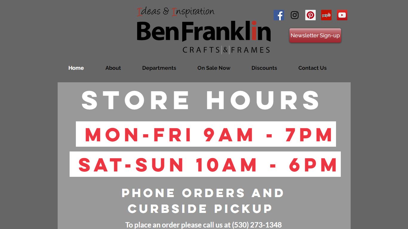 Ben Franklin Crafts & Frames - Grass Valley