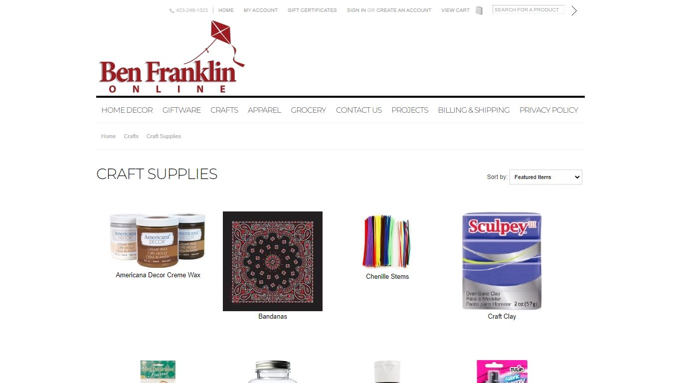 Crafts - Craft Supplies - Ben Franklin Online